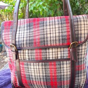 Play by C. Ronson tweed tote bag